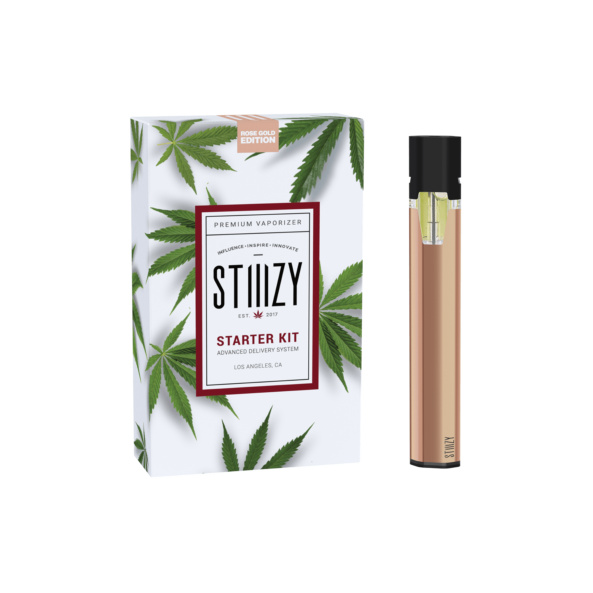 Stiiizy Starter Kits No Included Pro Rose Gold