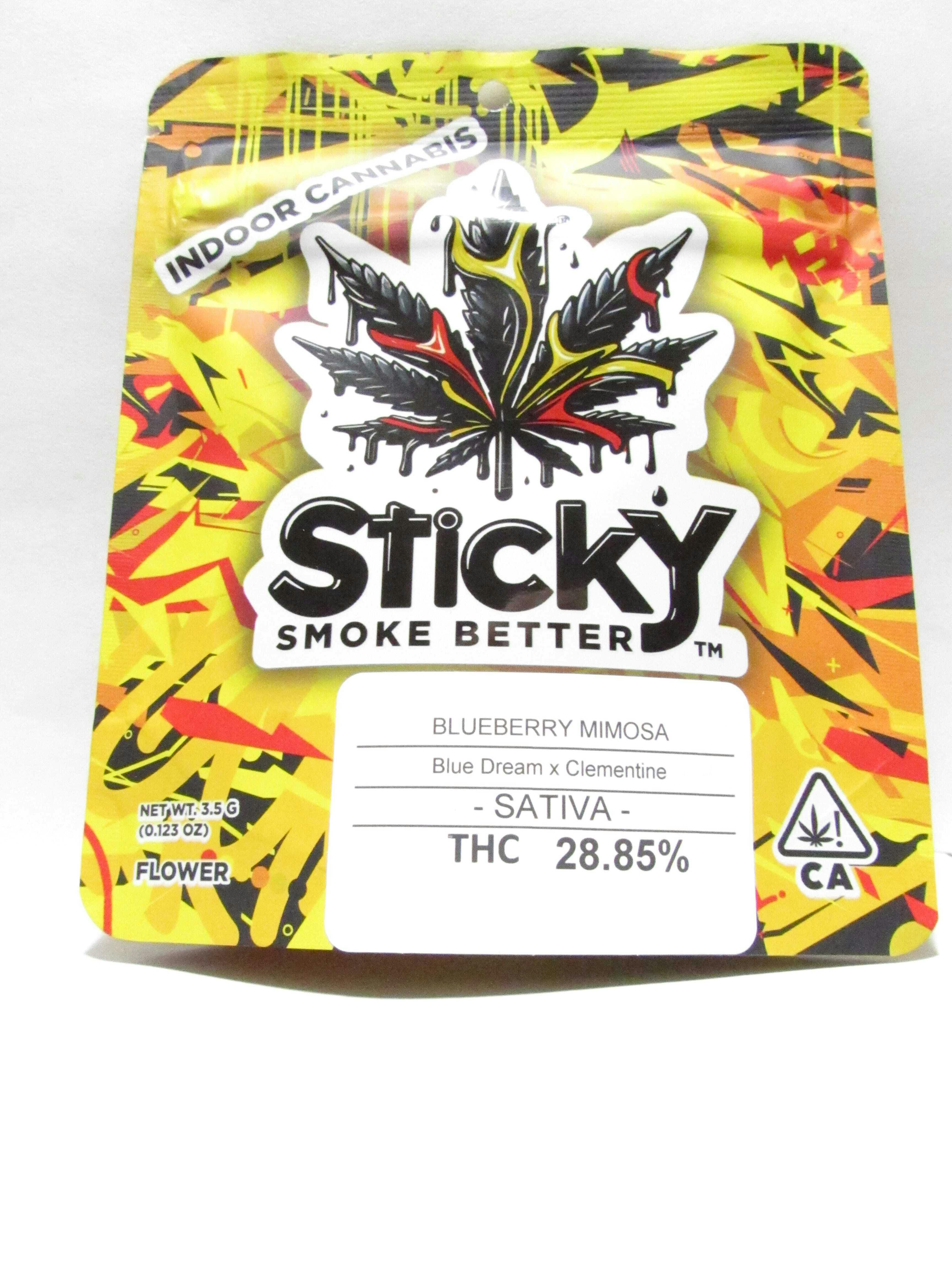 Sticky - Sticky 1/8 Blueberry Mimosa - Blueberry Mimosa