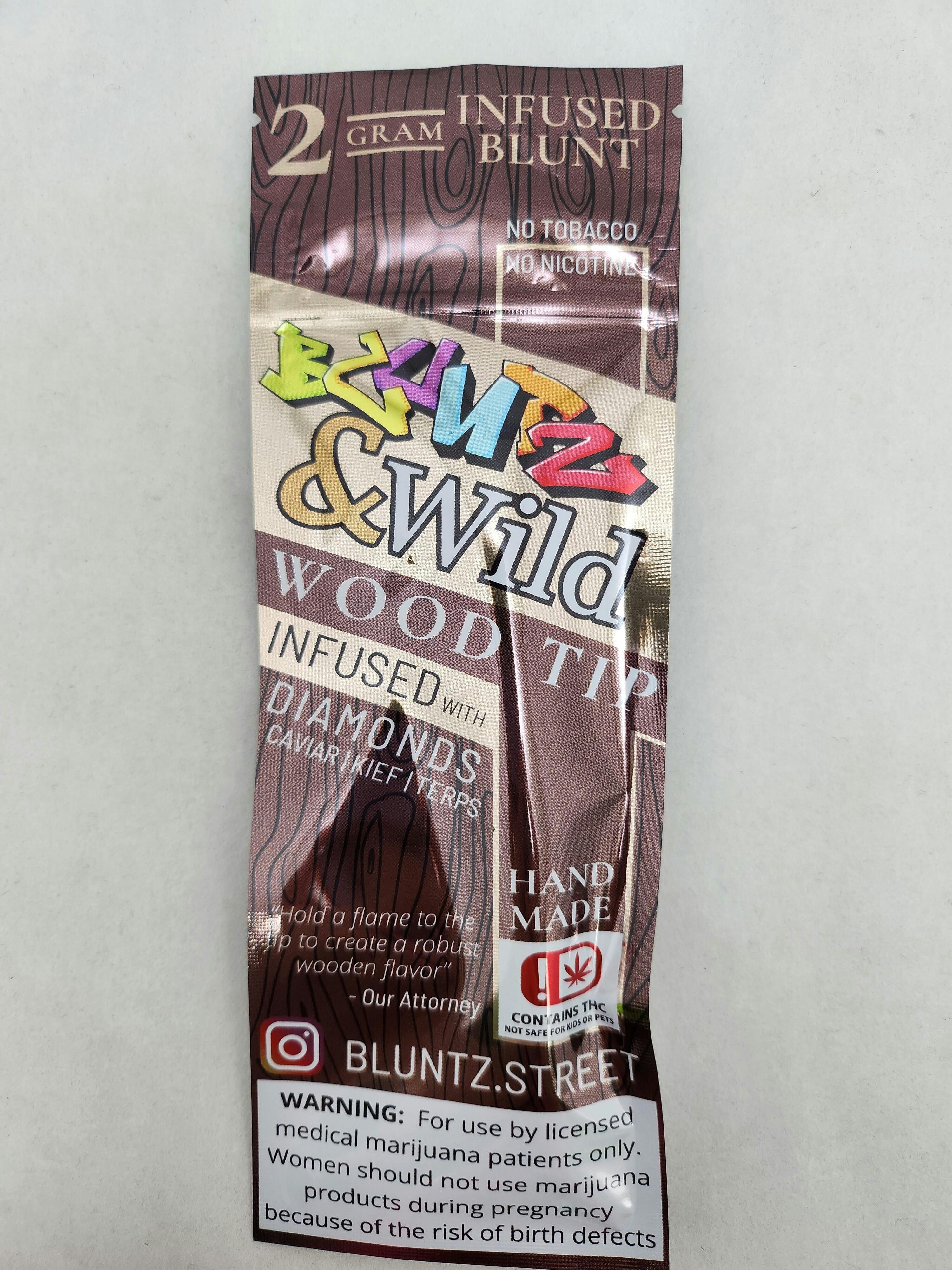 Bluntz Wild Og Infused Blunt