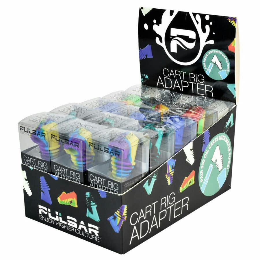 Silicone Cart Rig Adapter Display by Pulsar