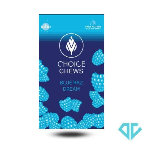 Choice Super Sour Blue Razz Gummies 200mg