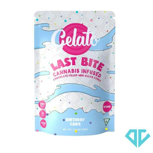 Gelato Last Bite Birthday Cake Infused Sugar Cone 200mg