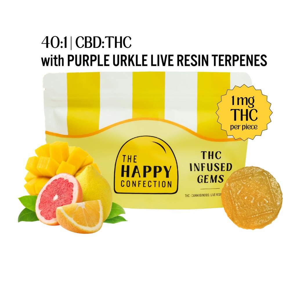 The Happy Confection Peaceful Paradise Gummy 20mg [20pk]