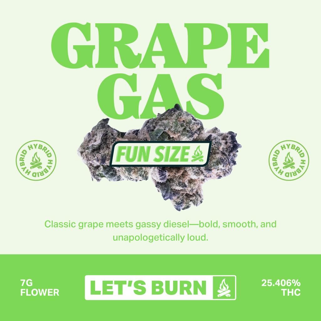 Let's Burn Grape Gas 7g Smalls