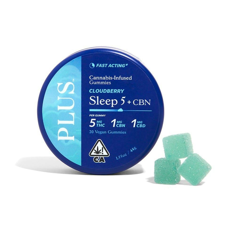 Plus - Sleep: Cloudberry 5THC:1CBD:1CBN