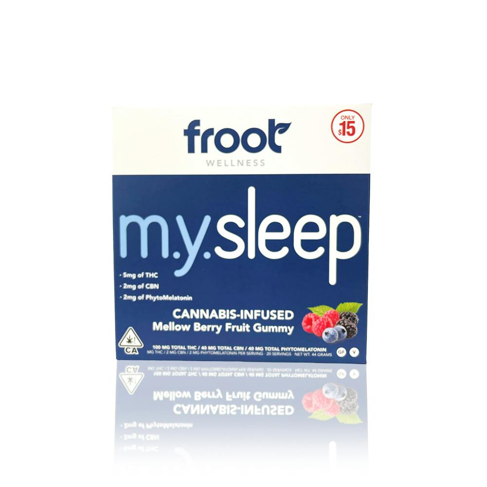 FROOT - MYSLEEP 100MG GUMMIES 10PK