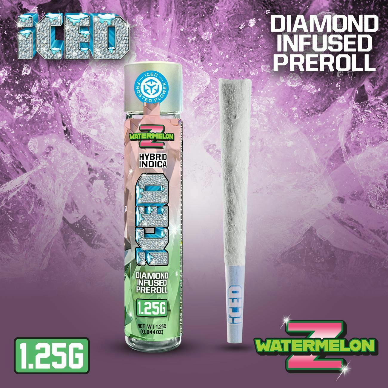 ICED - WATERMELON Z 1.5G INFUSED BLUNT