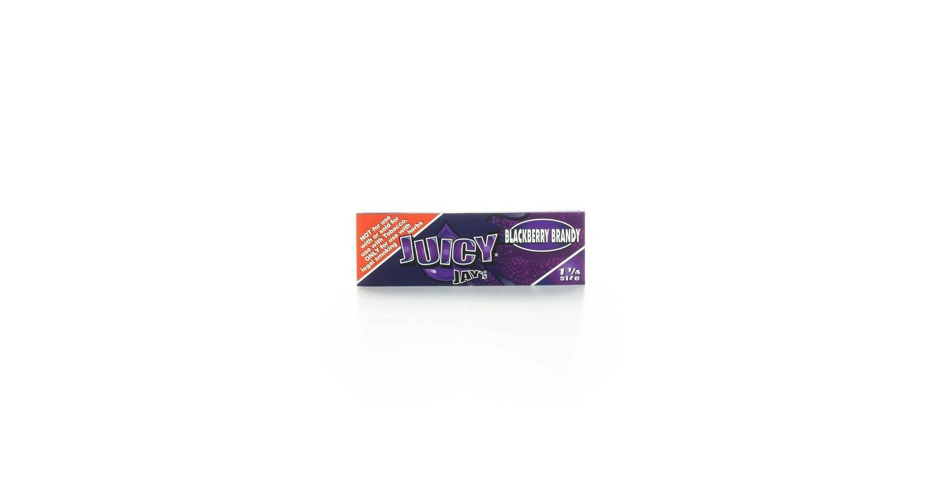 JUICY JAYS - BLACKBERRY BRANDY 1 1/4 ROLLING PAPERS