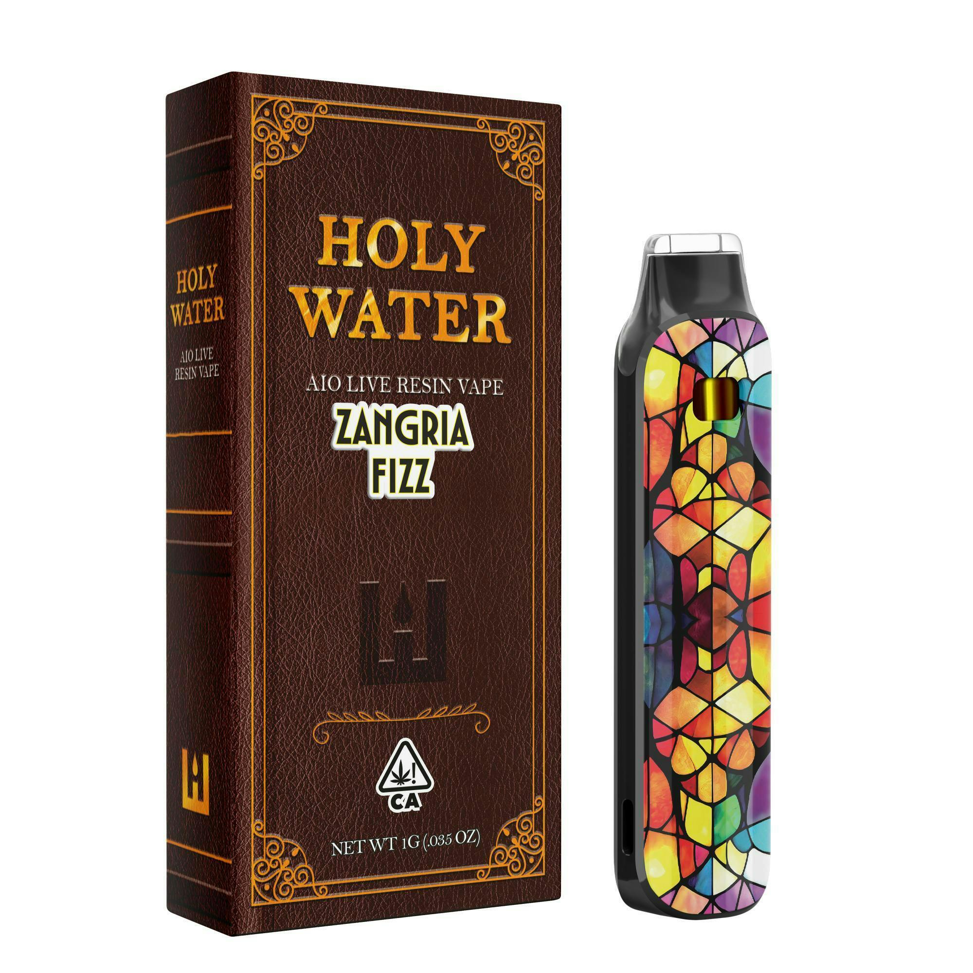 HOLY WATER - ZANGRIA FIZZ 1G LIVE RESIN ALL IN ONE