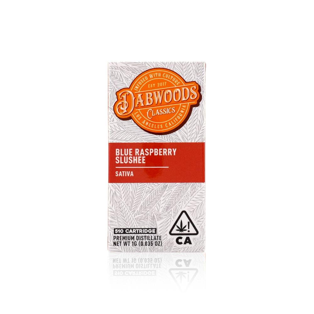 DABWOODS - BLUE RASPBERRY SLUSHEE 1G ALL IN ONE DAB BAR