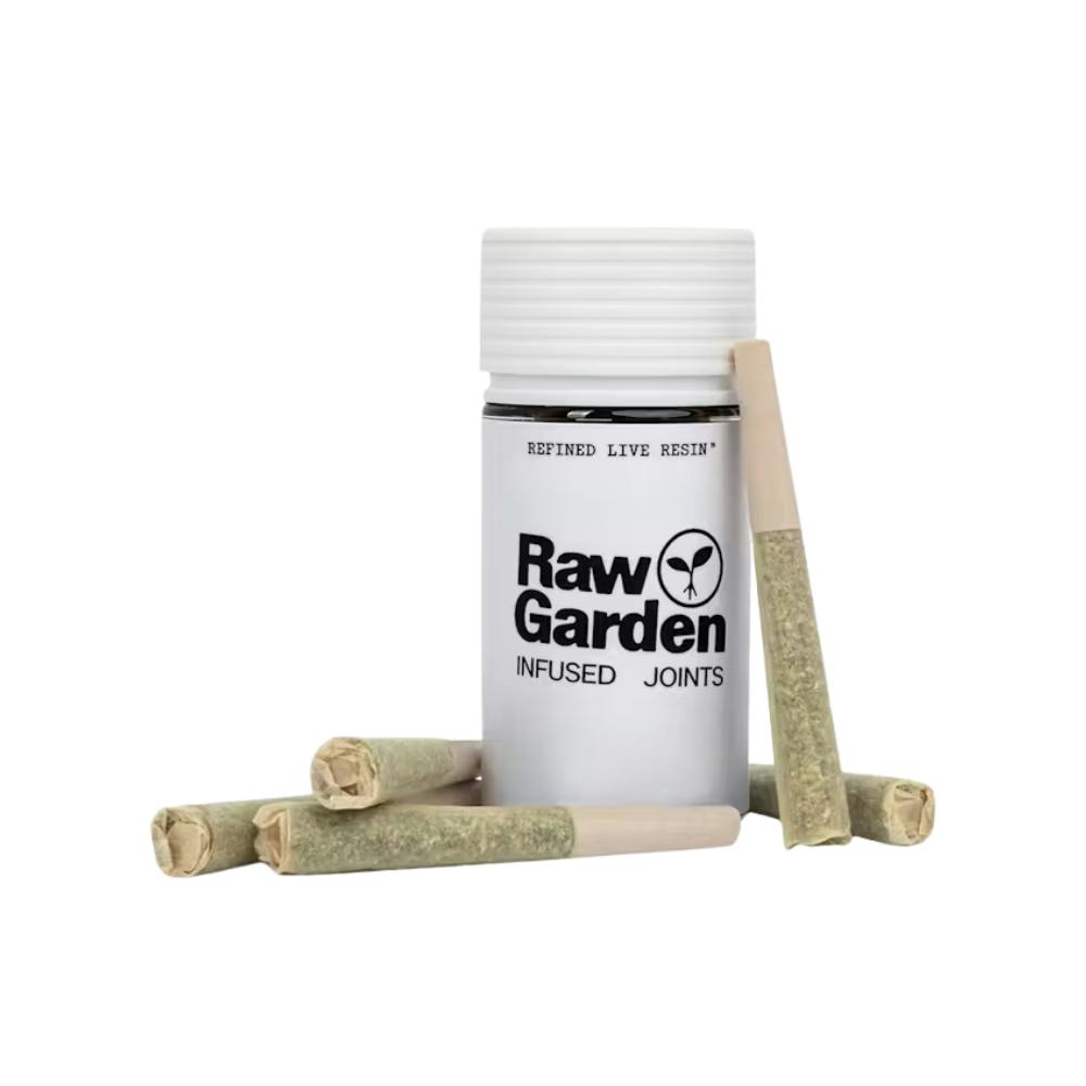 RAW GARDEN - DAILY DRIVER 1G INFUSED REFINED LIVE RESIN PREROLLS 5PK