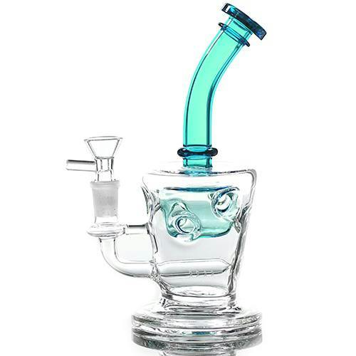 Teal bong 8.5" by am global