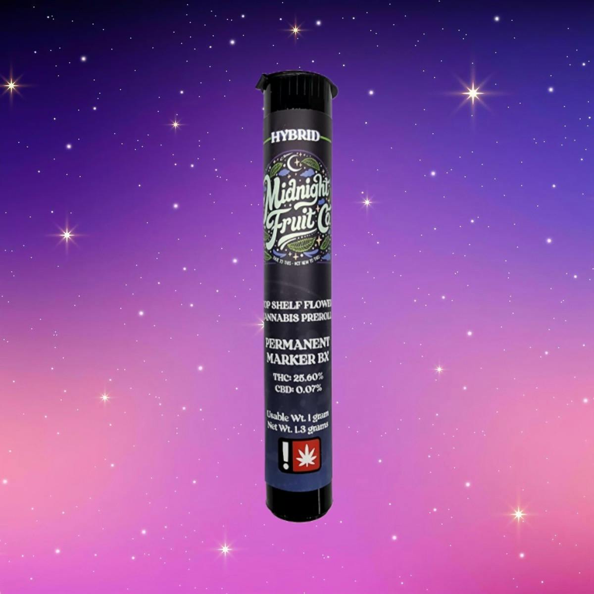 Midnight Fruit Co - Midnight Walker - 1g Preroll