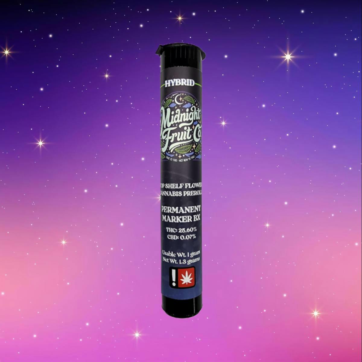Midnight Fruit Co - Motor Breath - 1g Preroll