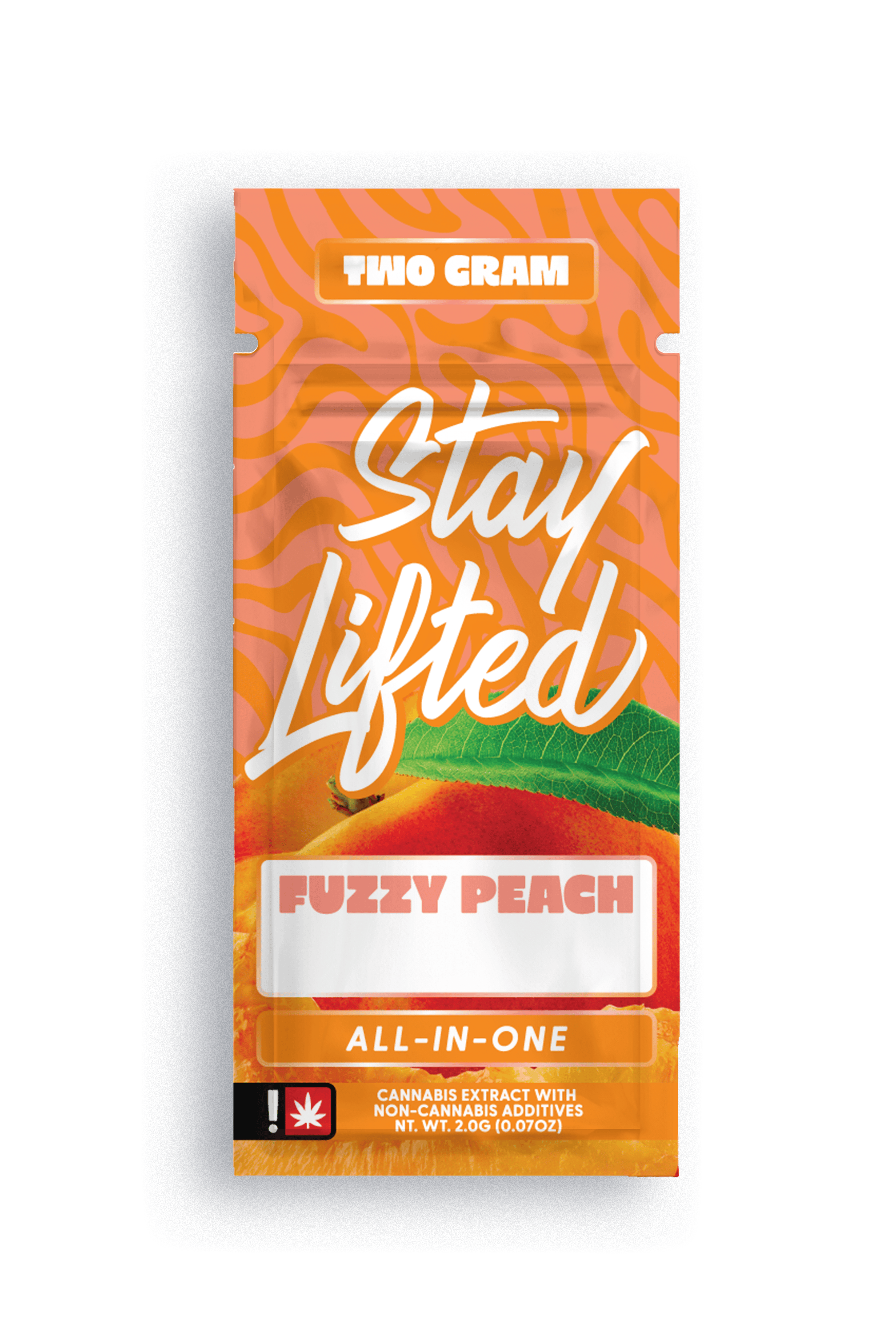 Stay Lifted - Fuzzy Peach - 2g Flavored AIO