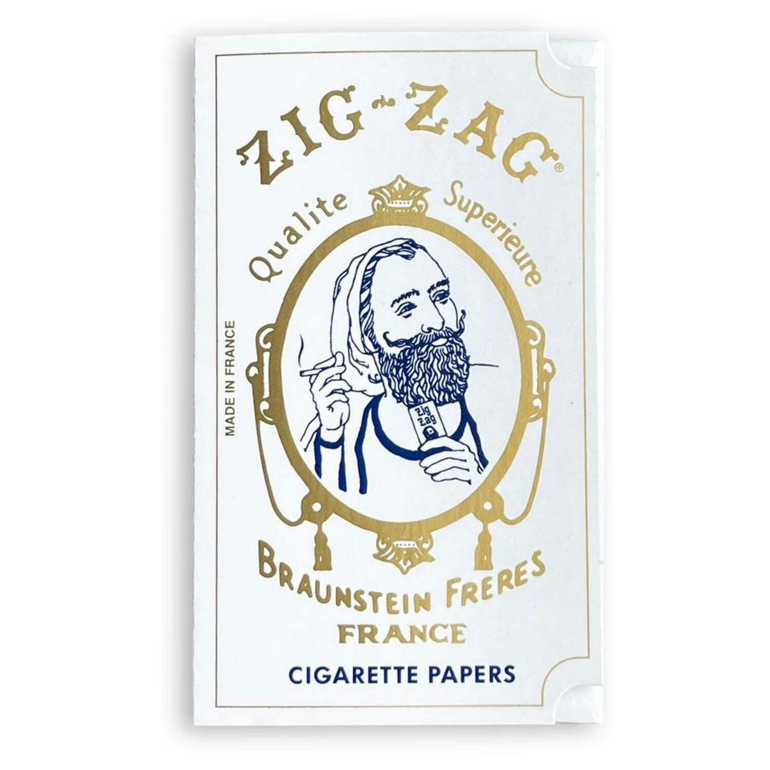 Original White Rolling Papers - Single Wide (70mm) | Zig-Zag - Rolling Papers