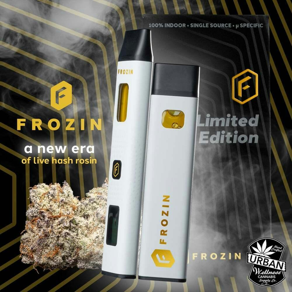 Sour Banana Trop [2000mg] - Live Rosin AIO Cart | Frozin - Frozin Disposable