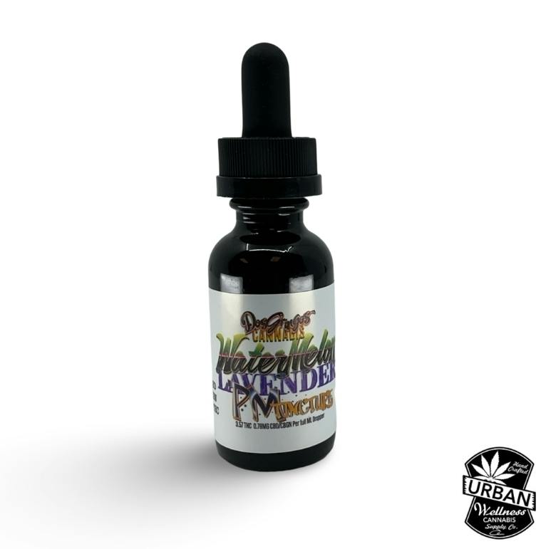 Watermelon Lavender PM (100mg) | Dos Gringos - Tincture