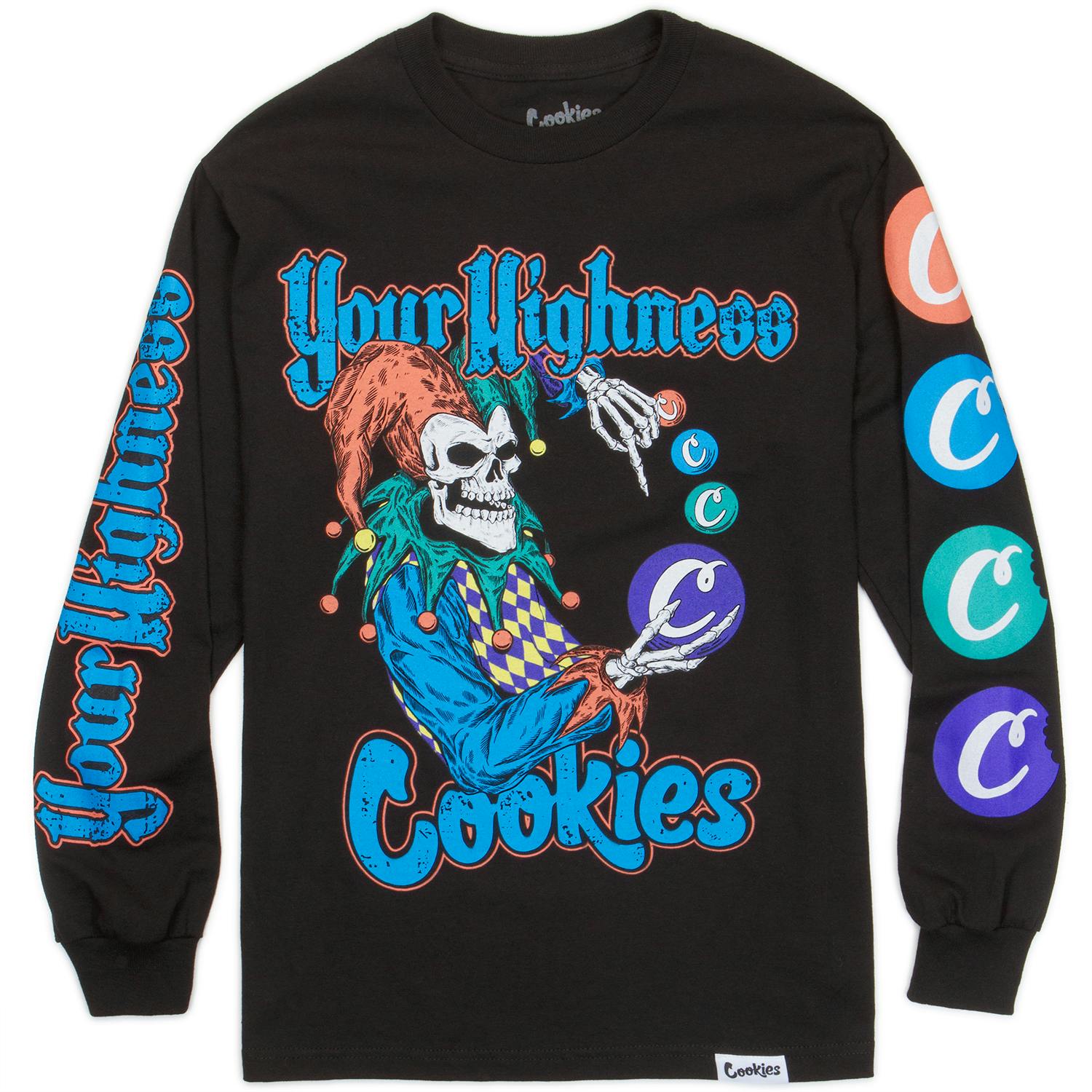 Jester Long Sleeve Tee - Black