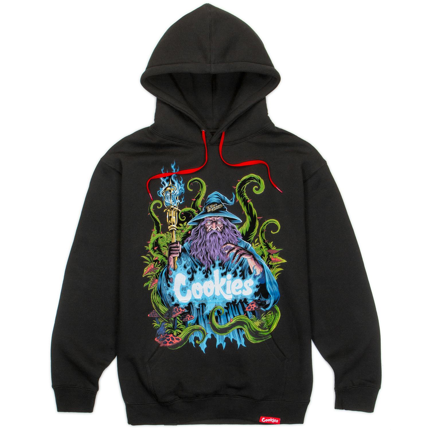 Wizard Pullover Hoodie - Black