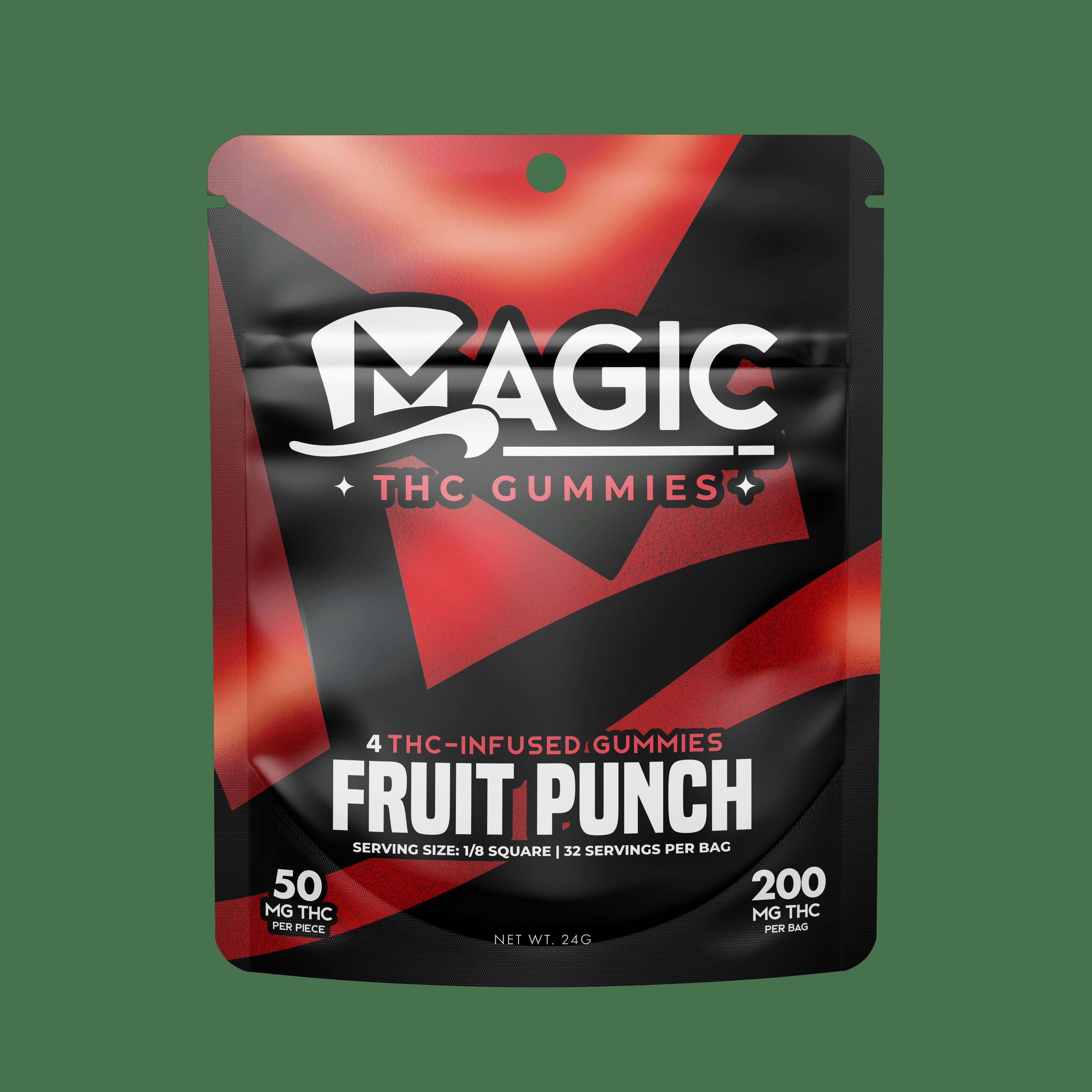 Magic - 200mg Gummies - Fruit Punch