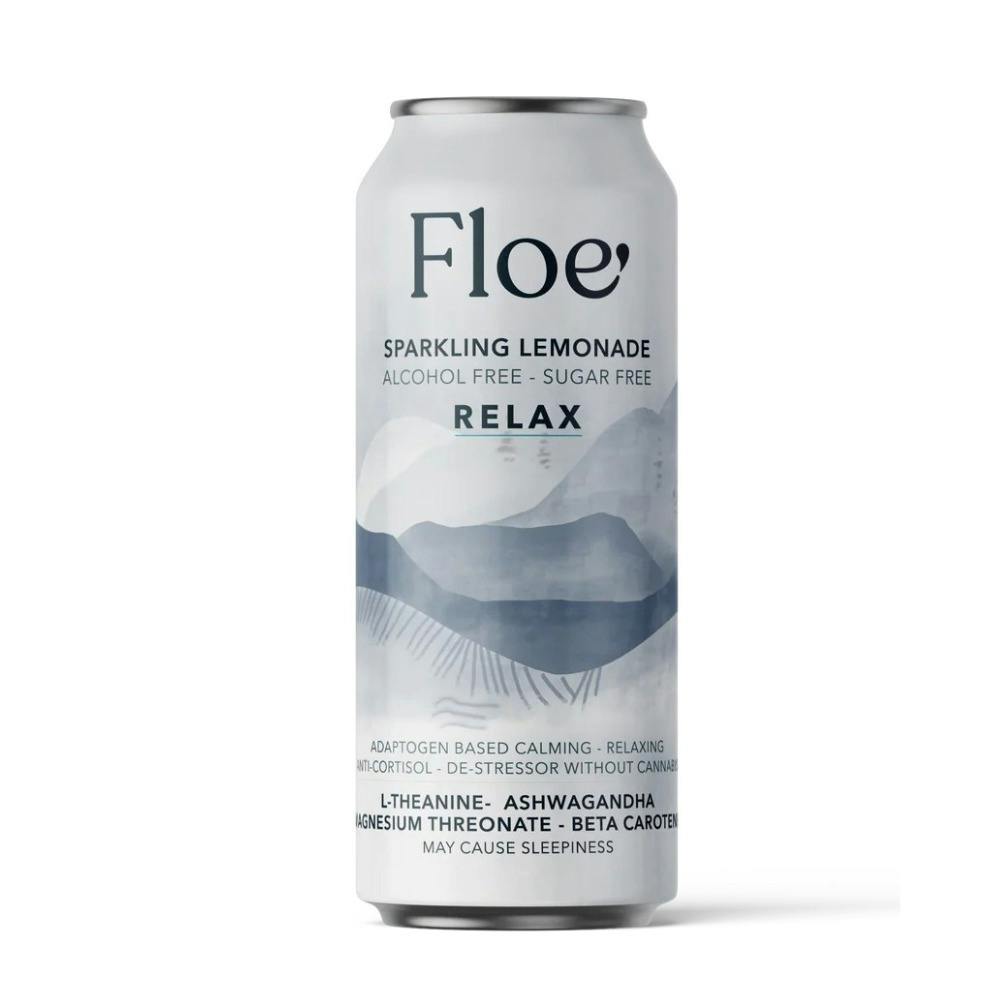Floe Relax - Sparkling Lemonade Seltzer at East Coast Cannabis - Waterville