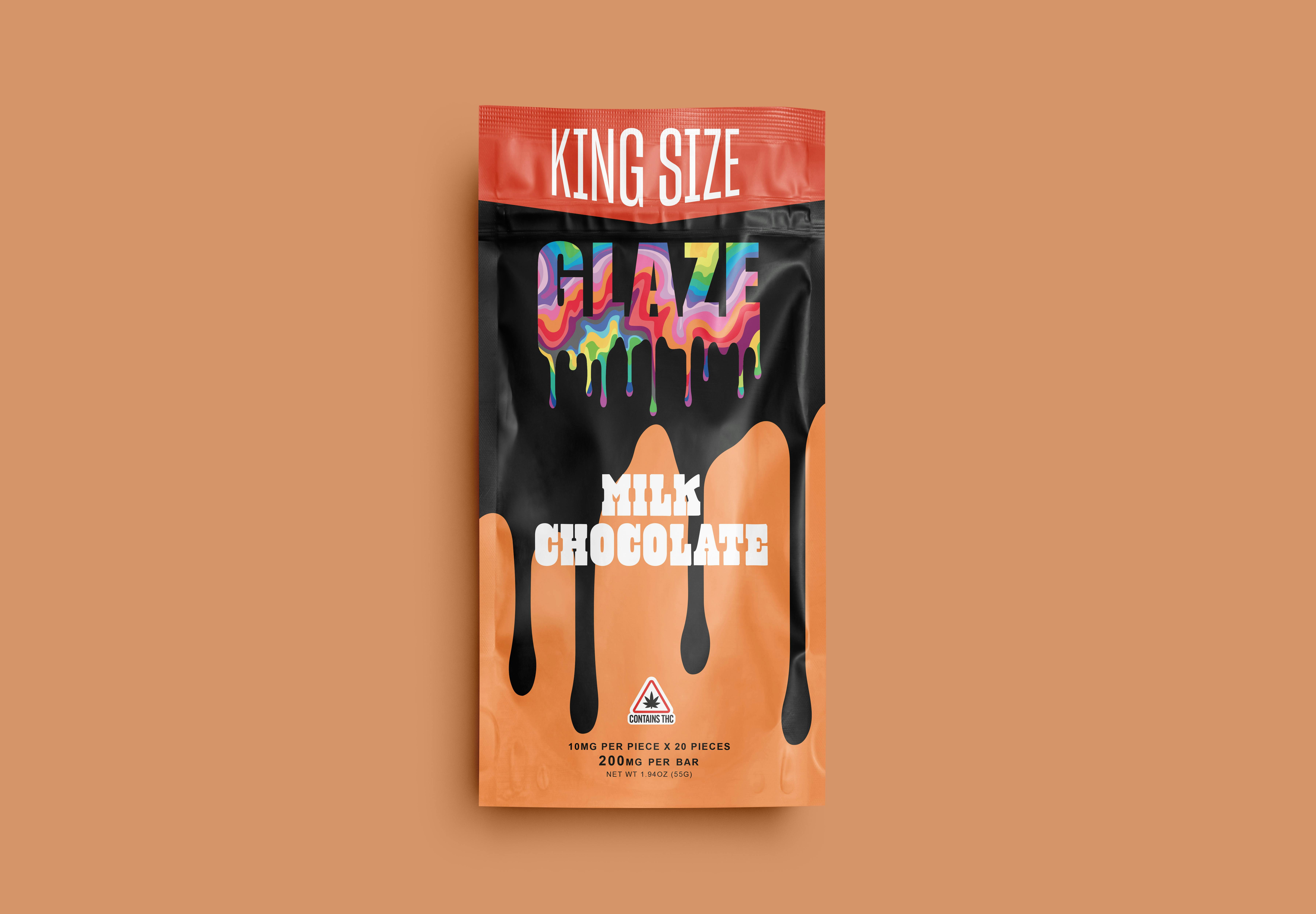 Chocolate Bar - Milk Chocolate - 200mg/20pk