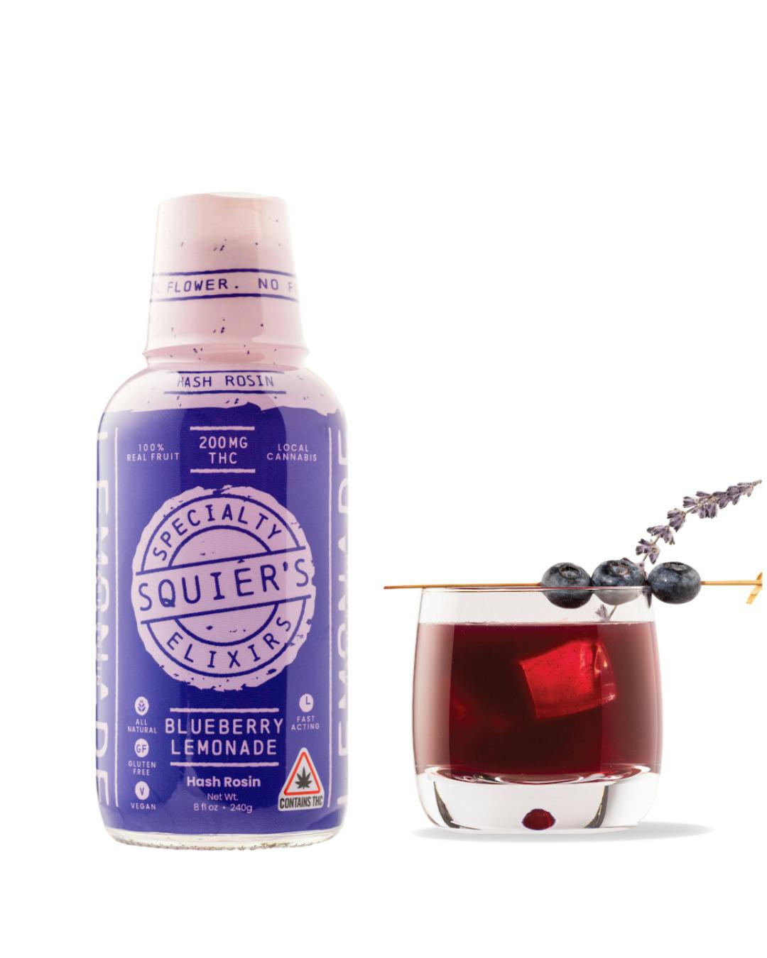 Hash Rosin Lemonade - Blueberry - 200mg/1pk