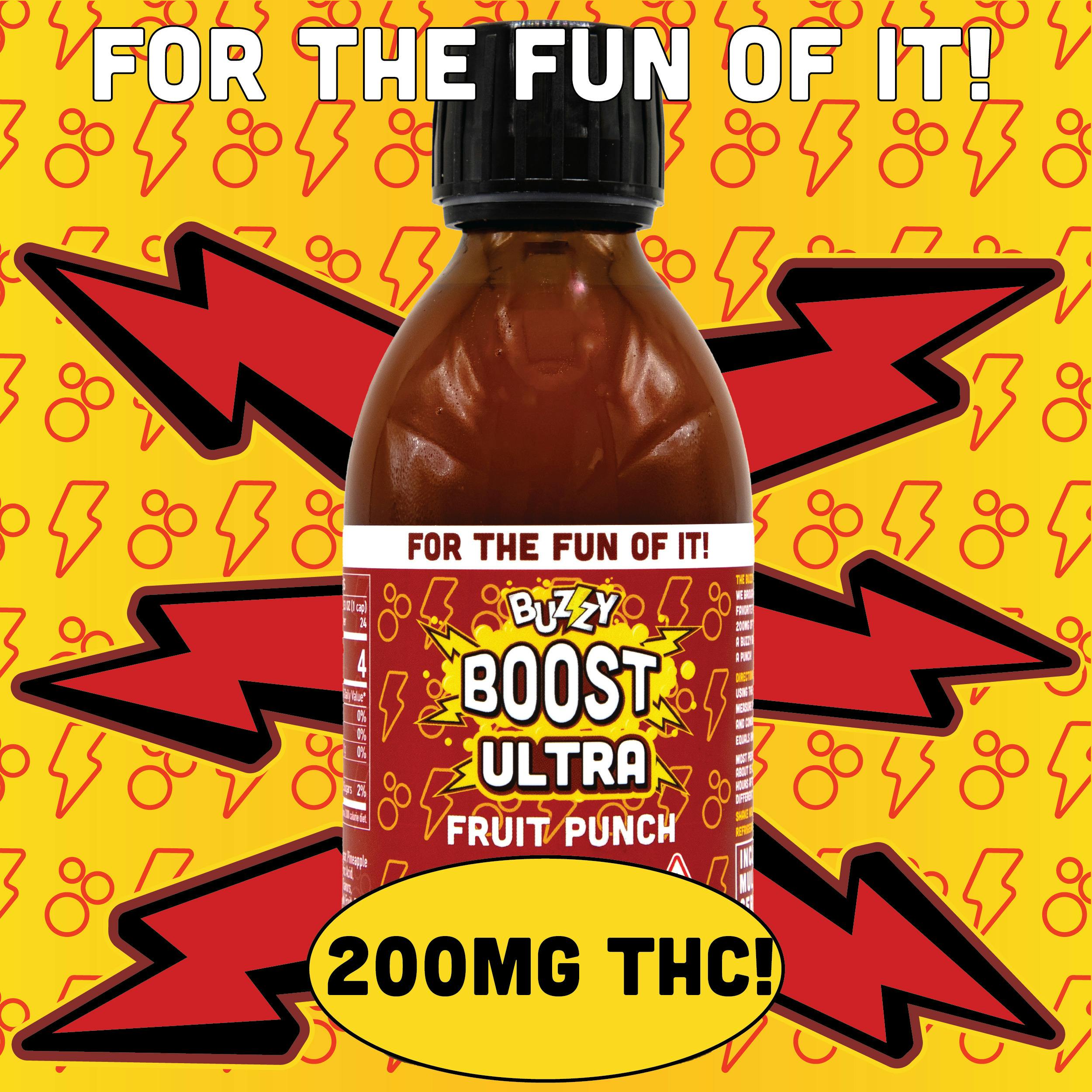 Buzzy BOOST Fruit Punch - 200mg/1pk