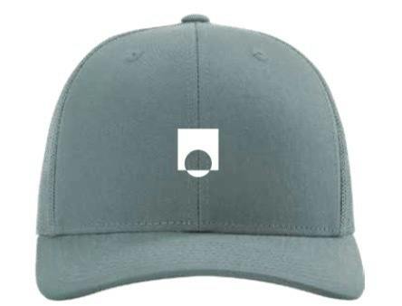 ECC Logo Trucker Hat - Smoke Blue