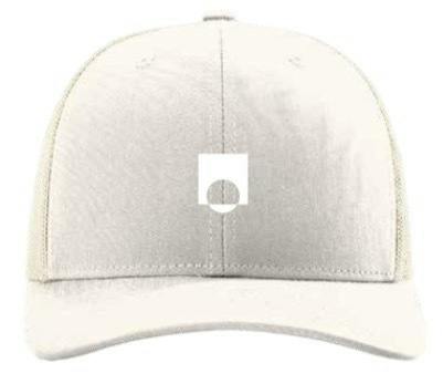 ECC Logo Trucker Hat - Cream