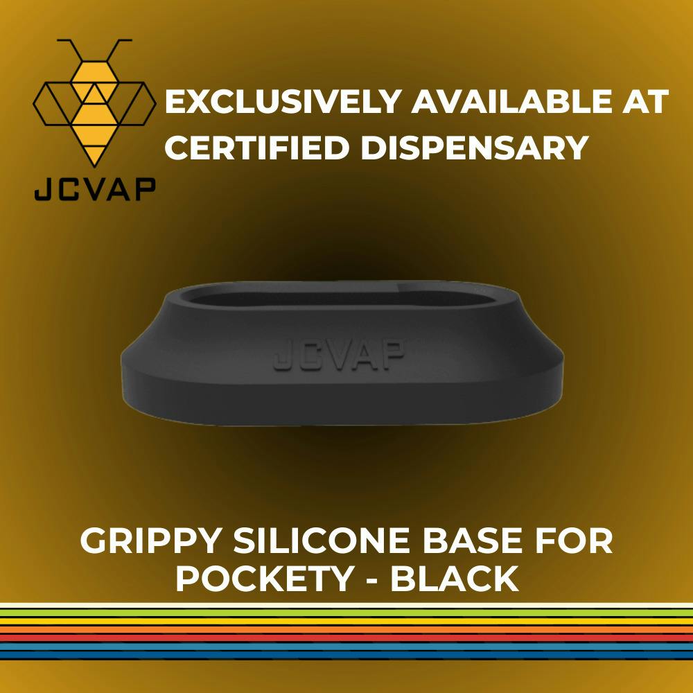 Grippy Silicone Base - Black | Pockety Accessories | Gear | JCVAP