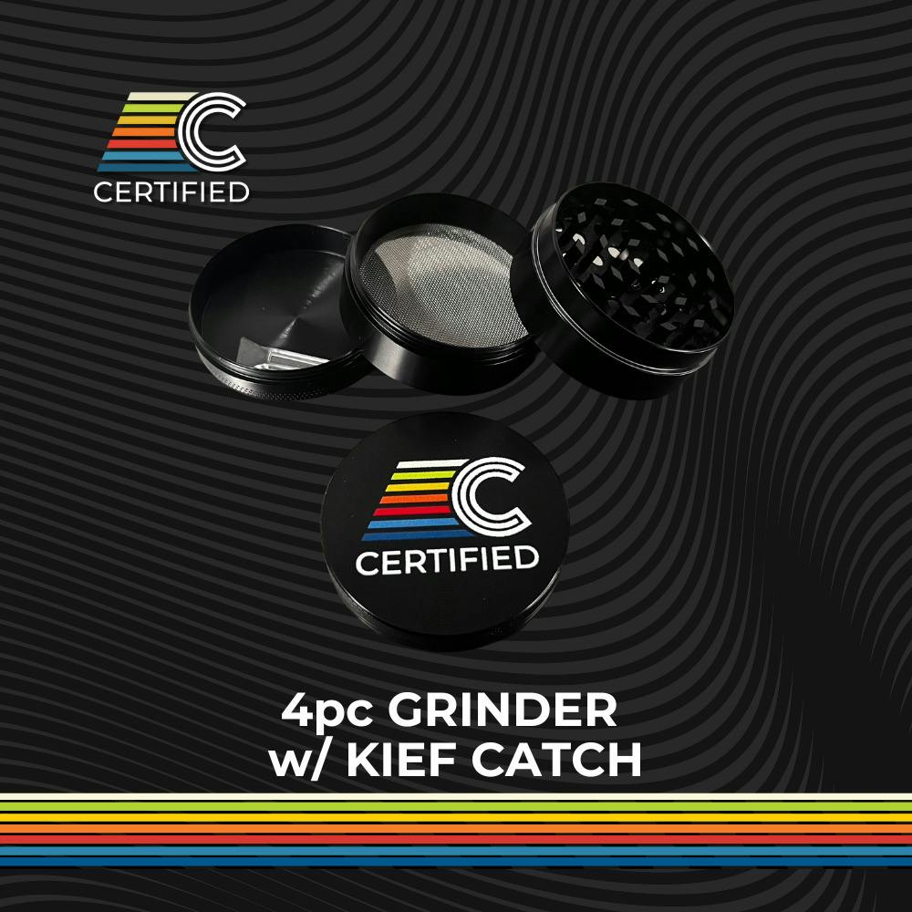 Grinder w/ Kief Catch [4pc]