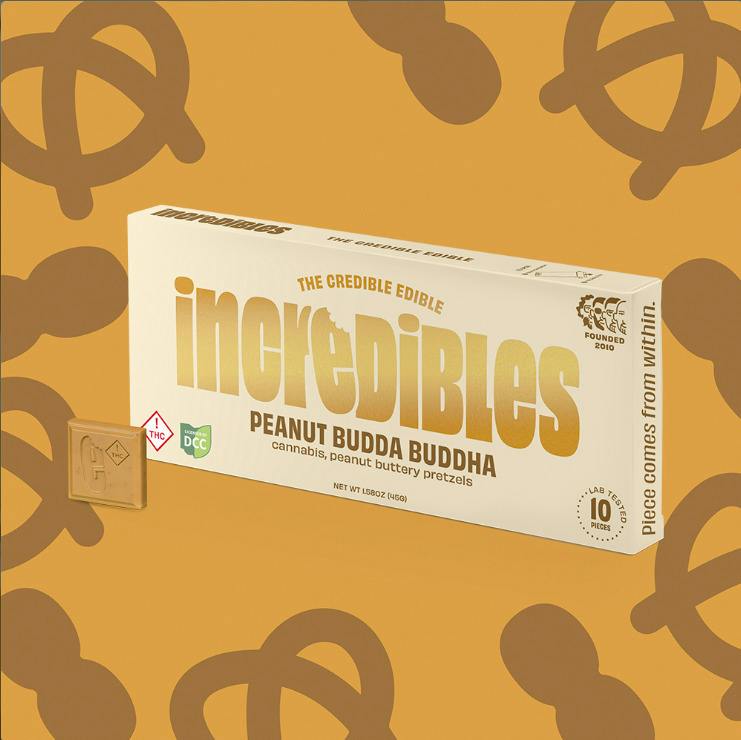 Peanut Budda Buddha | 10pc 110mg Chocolate Bar