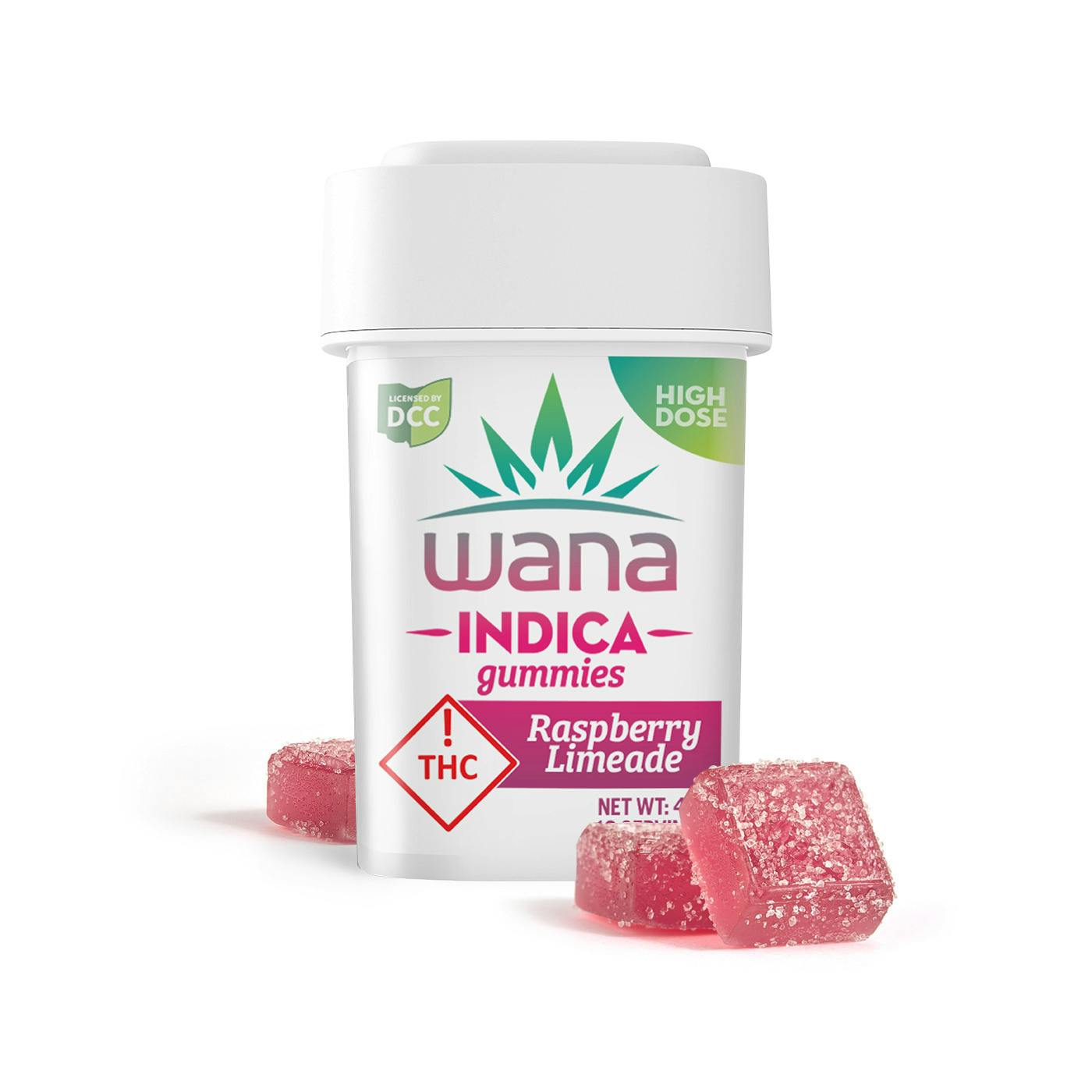 Raspberry Limeade | 10pk 300mg High-Dose Gummies