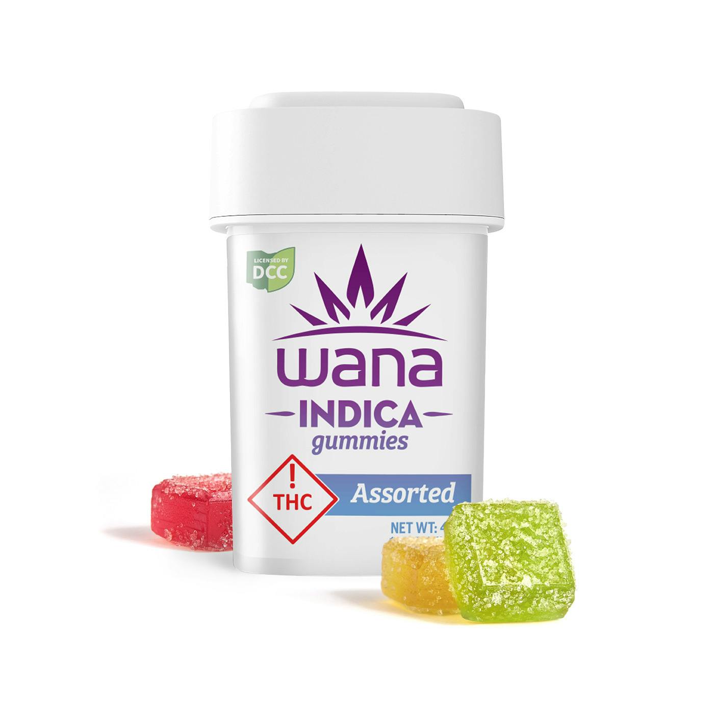 Assorted Indica | 10pk 105mg Sour Gummies