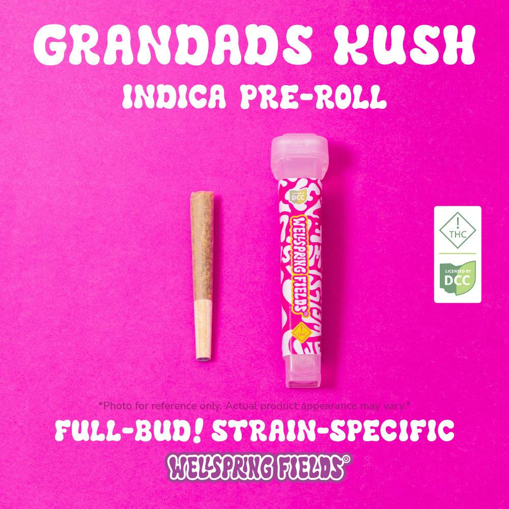 Grandads Kush | 0.35g Preroll