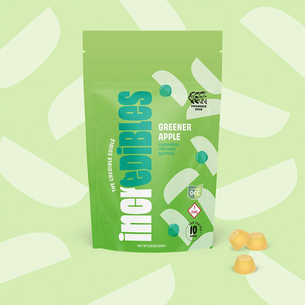 Greener Apple | 10pk 110mg Gummies