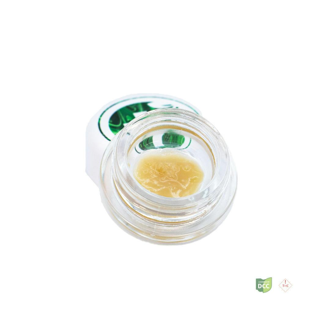 Frozen Bananas | 1g Solventless Live Rosin Badder