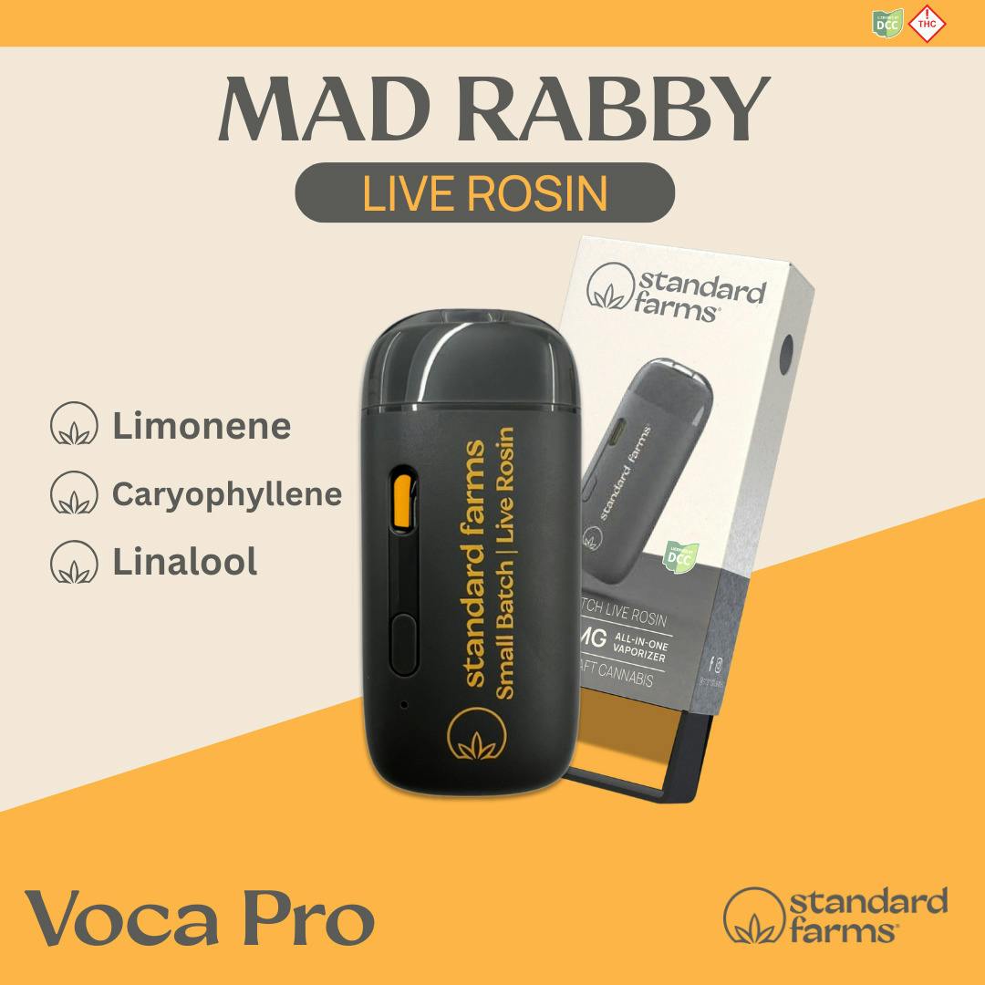 Mad Rabby | 0.5g Live Rosin Disposable