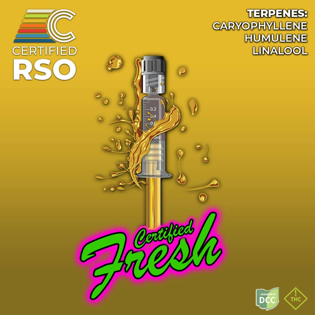 Certified Fresh | 1g RSO Syringe