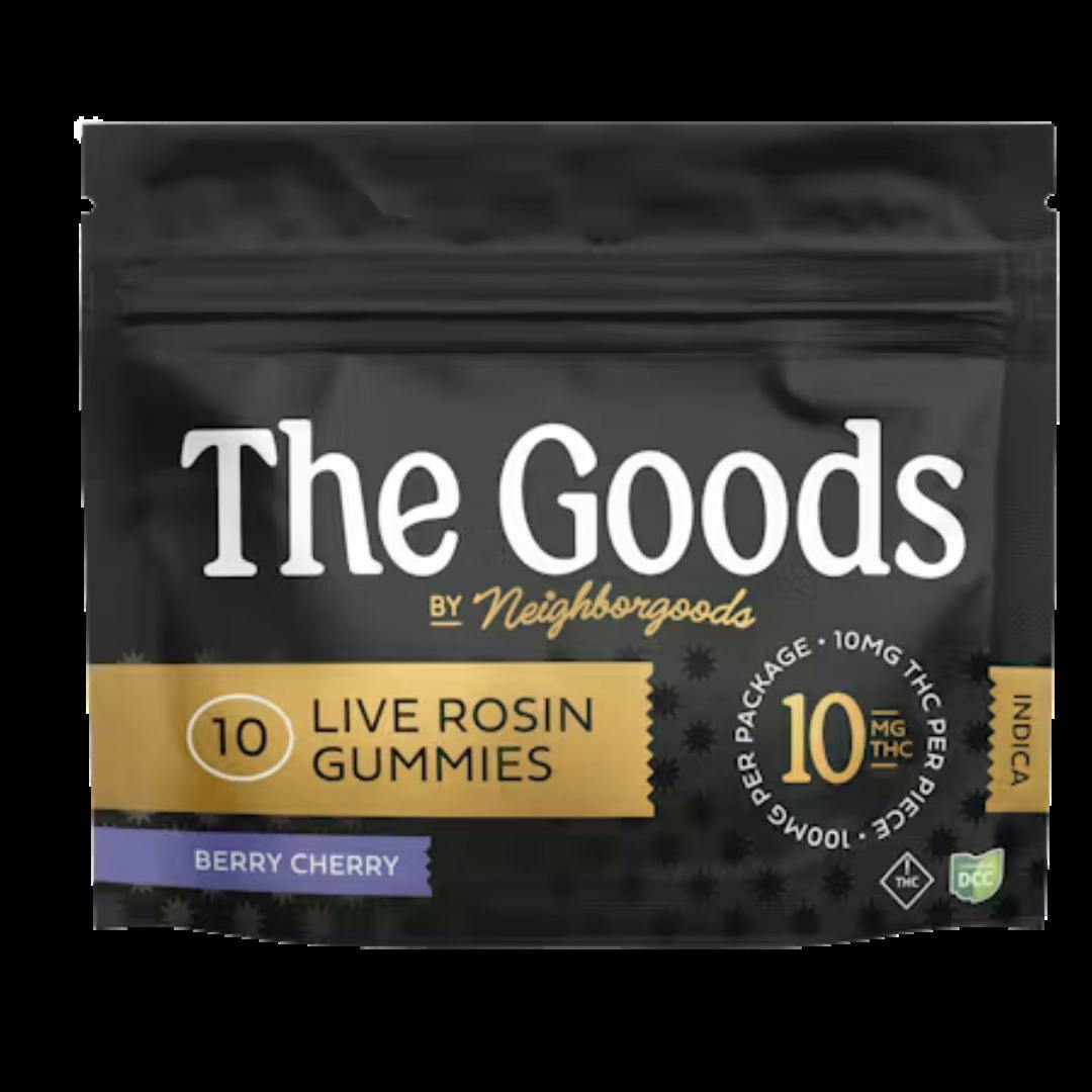 Berry Cherry | 10pk 100mg Live Rosin Gummies