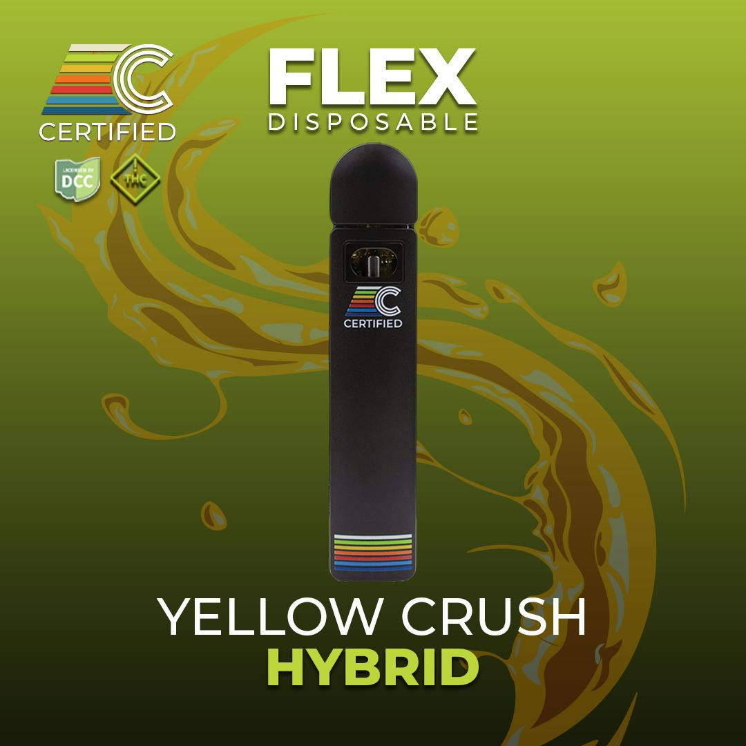 Yellow Crush - FLEX | 1g Distillate Disposable