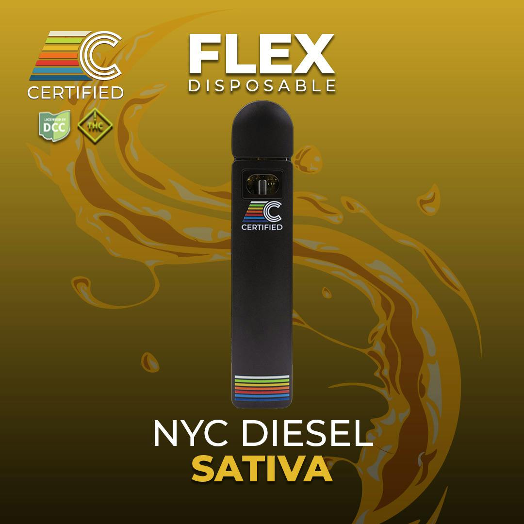 NYC Diesel - FLEX | 1g Distillate Disposable