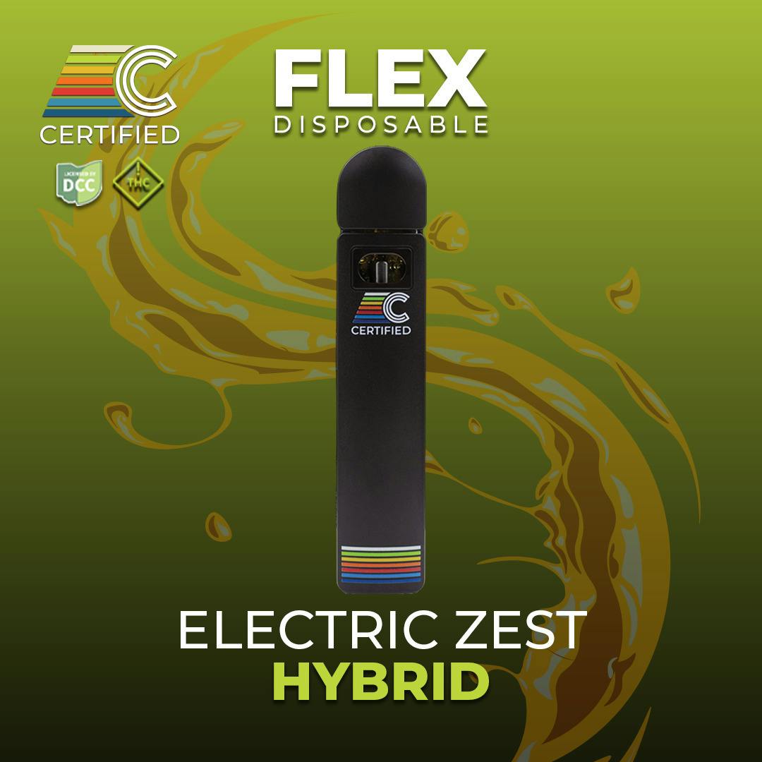 Electric Zest - FLEX | 1g Distillate Disposable