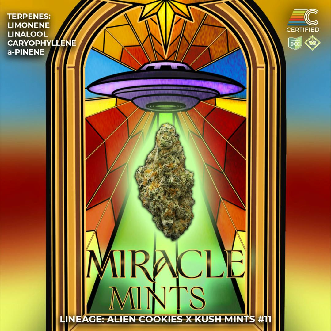 Miracle Mints | 2pk 0.5g Premium Prerolls