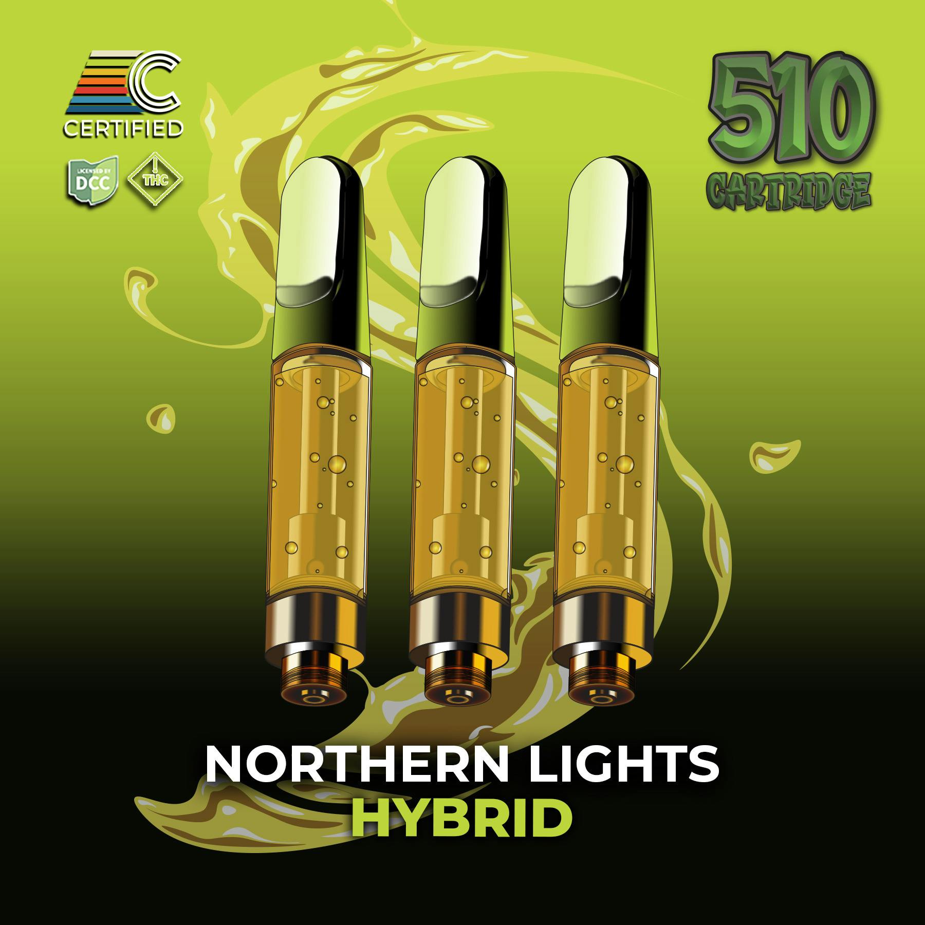 Northern Lights | 3pk 1g Distillate Cart