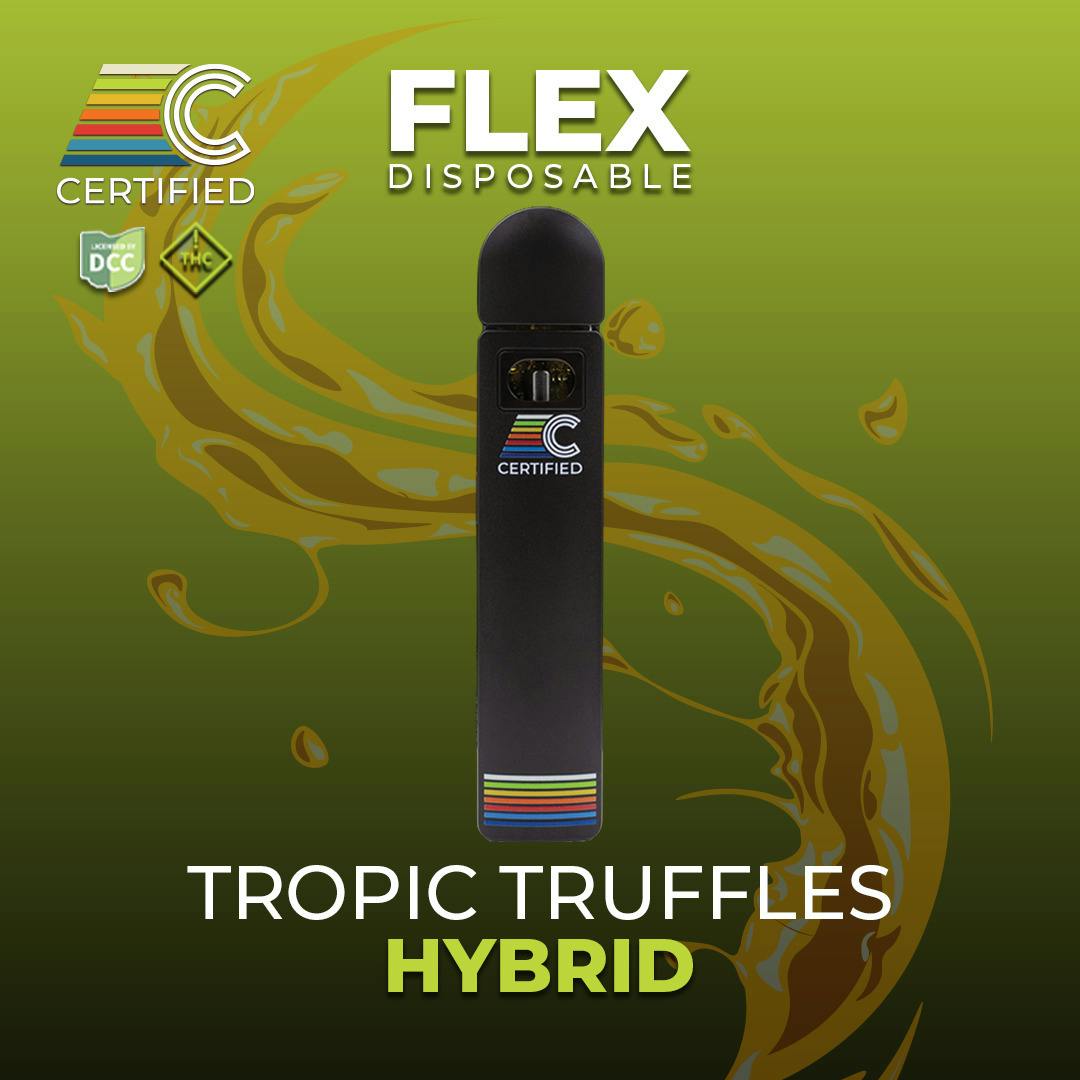 Tropic Truffles - FLEX | 1g Distillate Disposable