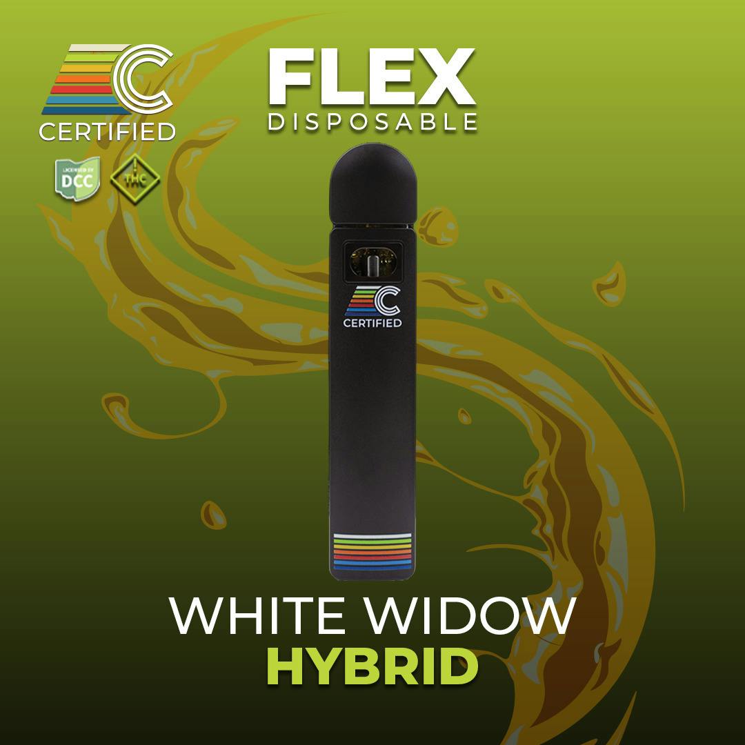 White Widow - FLEX | 1g Distillate Disposable