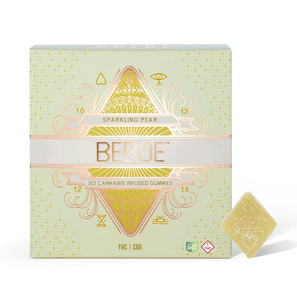 Sparkling Pear | 20pk 110mg 1:1 THC:CBG Gummies